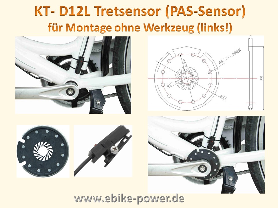  PAS Sensor und PAS Disc Tretsensor NCM