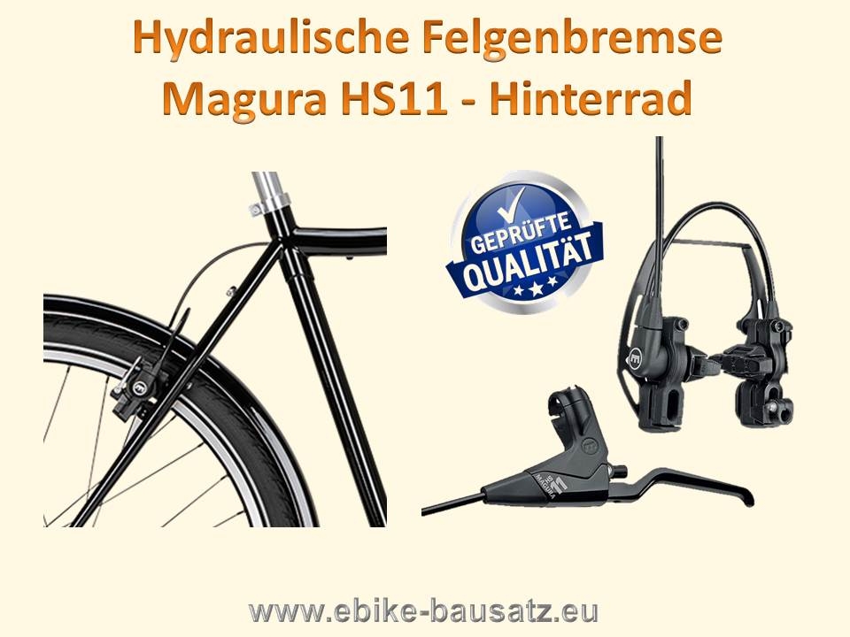 Magura HS 11 hydraulische Felgenbremsen - Leitungslänge variabel -  ebike-power