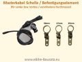 Masterkabel Schelle (für Lenker und Vorbau) 